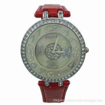 Stone watch, dial can turn around